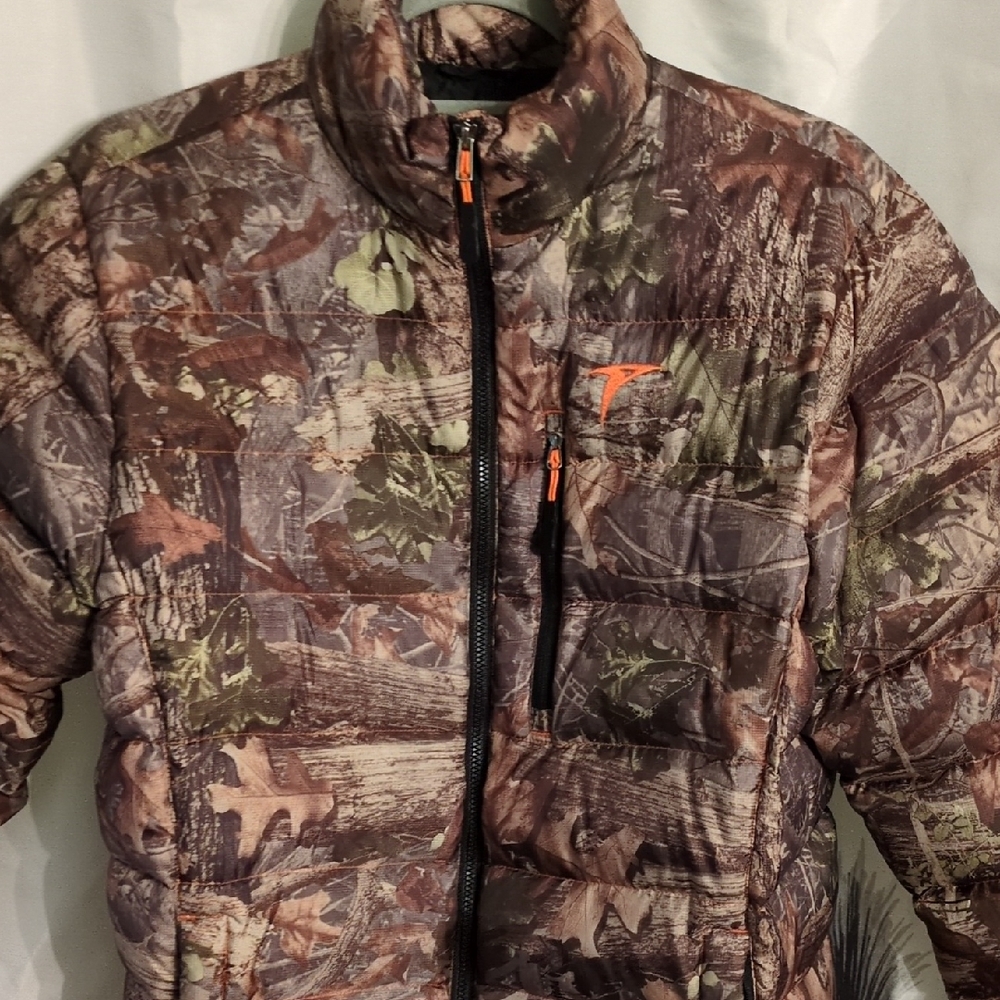 Men's Camouflage Puffer Jacket